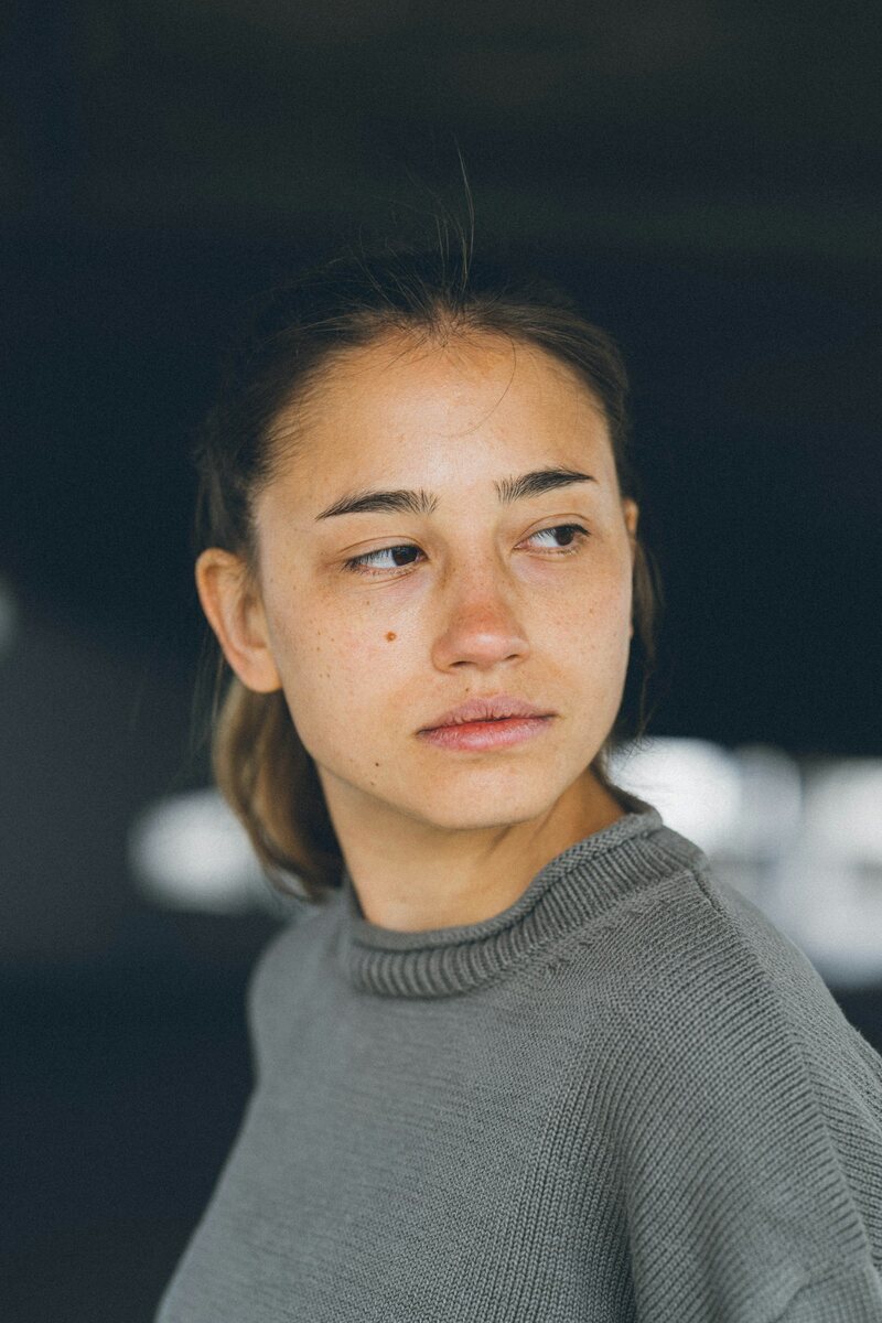 Editorial portrait representing rhinoplasty content
